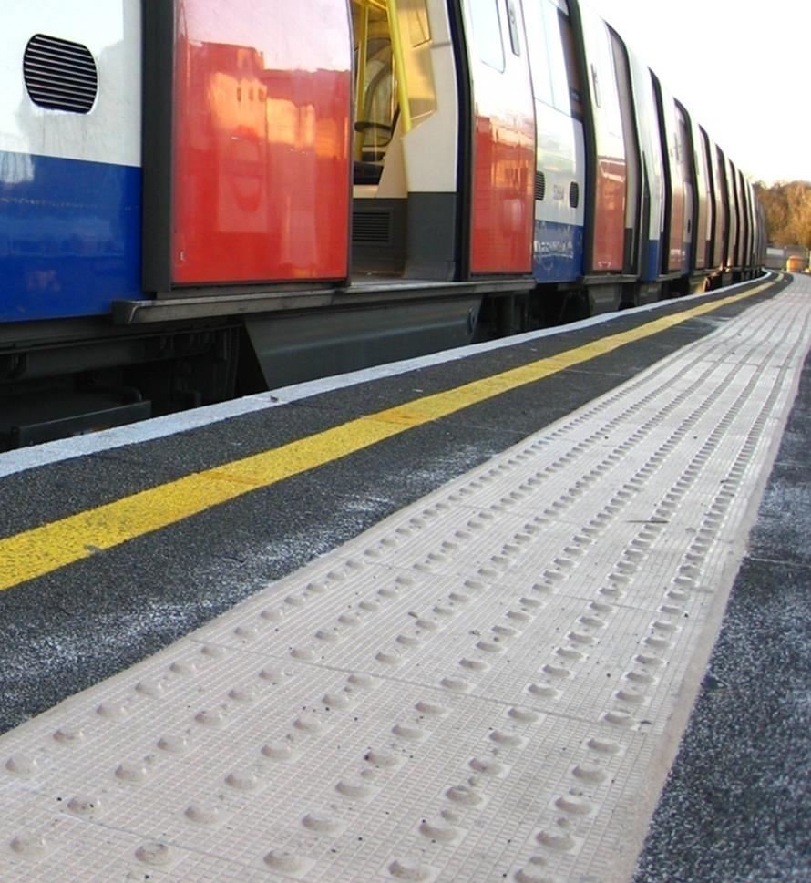 Surface mounted tactile paving